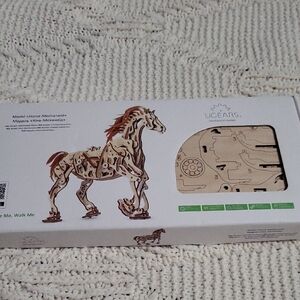 Wooden Horse Mechanical Model